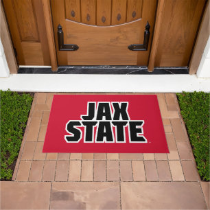 Jacksonville State University JAX STATE Bold Text Doormat