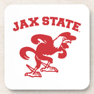 Jacksonville State University JAX State Gamecocks Beverage Coaster