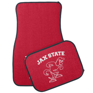 Jacksonville State University JAX State Gamecocks Car Floor Mat