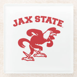 Jacksonville State University JAX State Gamecocks Glass Coaster