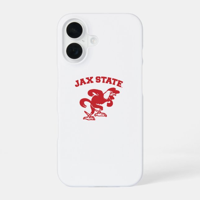 Jacksonville State University JAX State Gamecocks iPhone Case (Back)