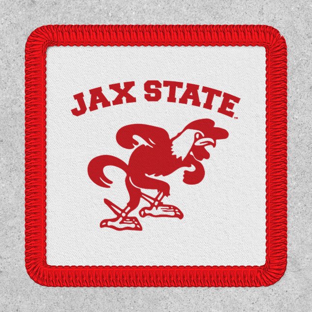 Jacksonville State University JAX State Gamecocks Patch (Front)
