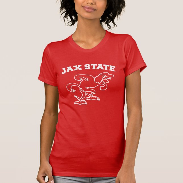 Jacksonville State University JAX State Gamecocks T-Shirt (Front)