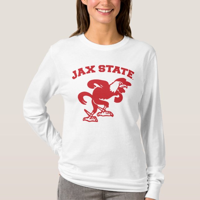 Jacksonville State University JAX State Gamecocks T-Shirt (Front)