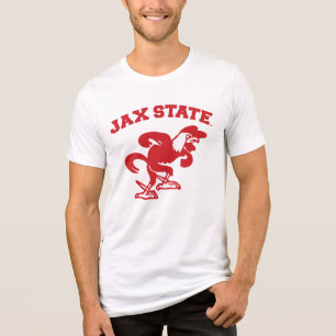 Jacksonville State University JAX State Gamecocks Tri-Blend Shirt