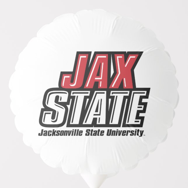 Jacksonville State University JAX STATE Logo Balloon (Front)