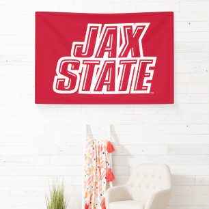 Jacksonville State University JAX STATE Logo Banner