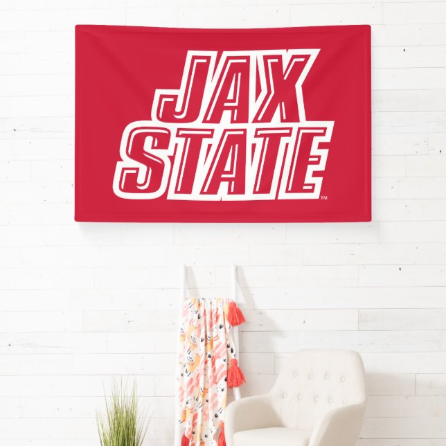 Jacksonville State University JAX STATE Logo Banner (Insitu)