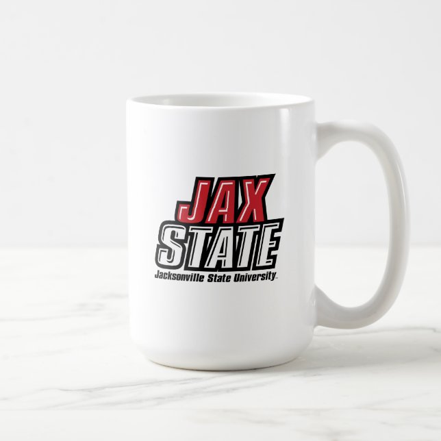 Jacksonville State University JAX STATE Logo Coffee Mug (Right)
