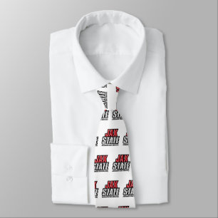 Jacksonville State University JAX STATE Logo Neck Tie