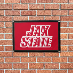Jacksonville State University JAX STATE Logo Pennant
