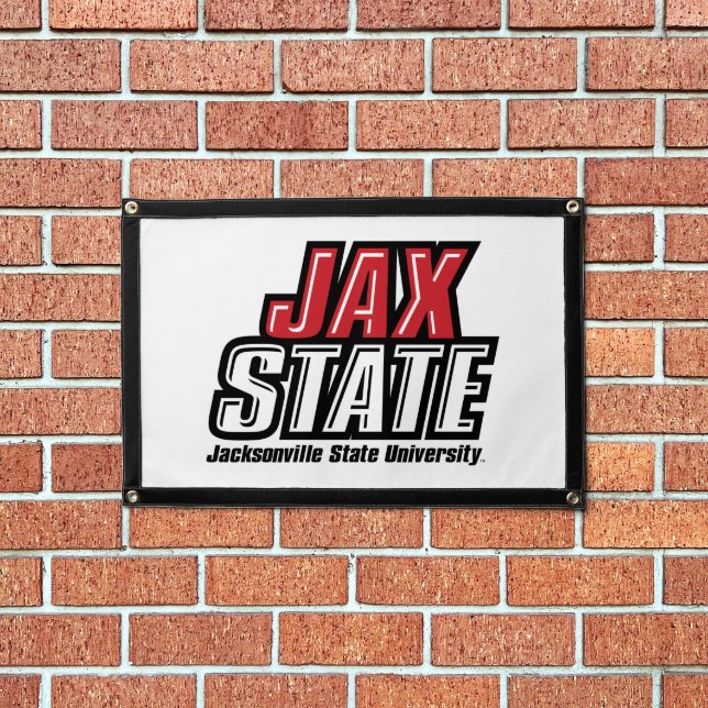 Jacksonville State University JAX STATE Logo Pennant (Insitu 1)