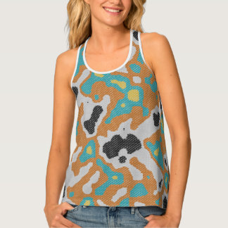Jackuard Knitting Pattern Tank Top