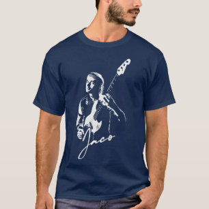 Jaco Pastorius Vintage Style Fan Artwork T-Shirt