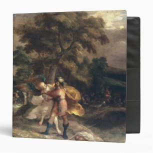 Jacob and the Angel 3 Ring Binder