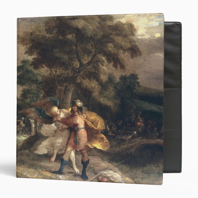 Jacob and the Angel 3 Ring Binder (Front/Inside)