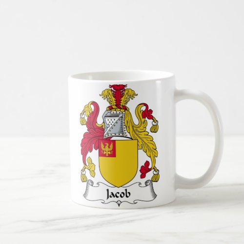 Jacob Family Crest Coffee Mug