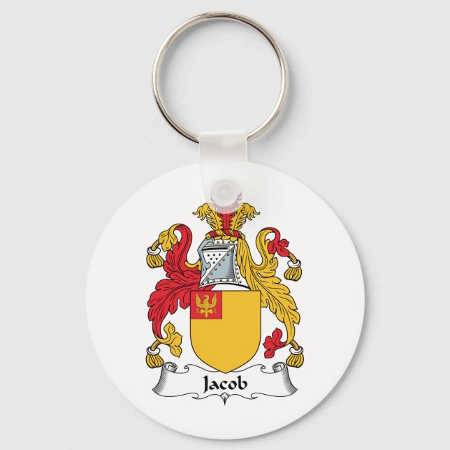 Jacob Family Crest Keychain (Front)