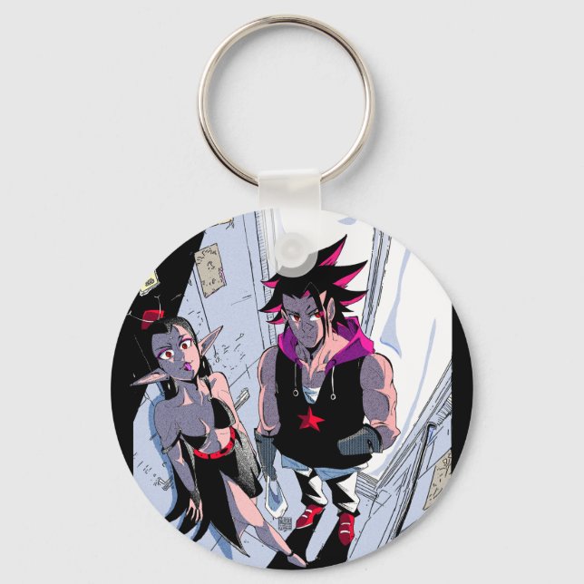 Jacob & Irene Keychain (Front)