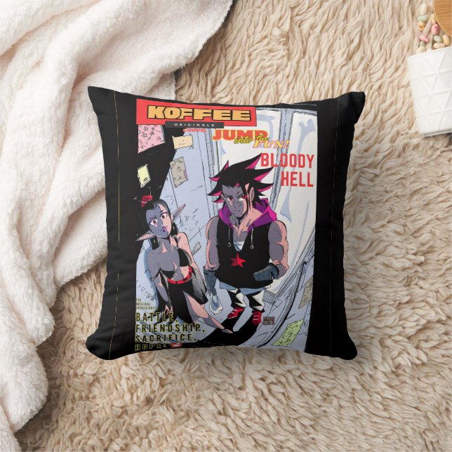 Jacob & IreneThrow Pillow (Blanket)