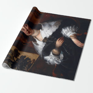 Jacob Jordaens Portrait of a Lady Wrapping Paper
