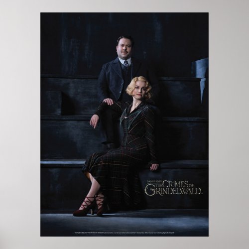 JACOB KOWALSKI And QUEENIE GOLDSTEIN Photo Poster