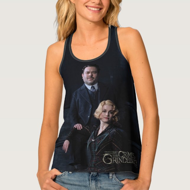 JACOB KOWALSKI™ And QUEENIE GOLDSTEIN™ Photo Tank Top (Front)