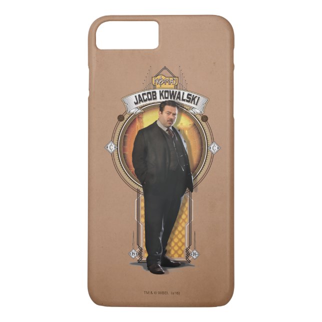 JACOB KOWALSKI™ Art Deco Panel Case-Mate iPhone Case (Back)