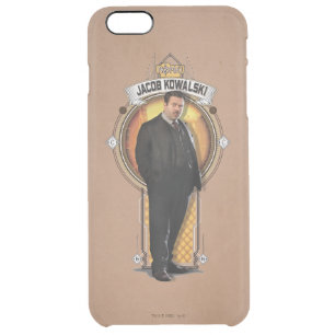 JACOB KOWALSKI™ Art Deco Panel Clear iPhone 6 Plus Case
