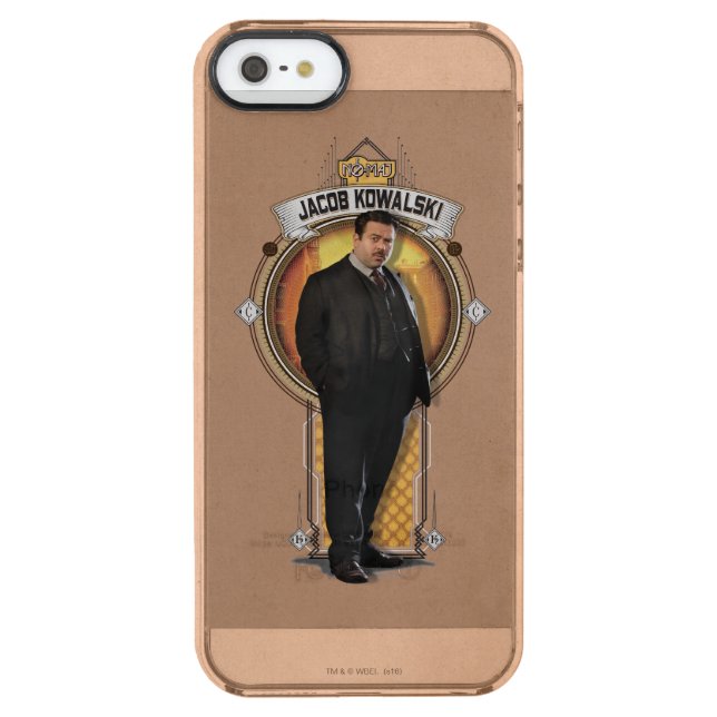 JACOB KOWALSKI™ Art Deco Panel Uncommon iPhone Case (Back)