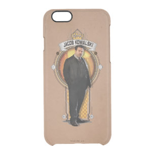 JACOB KOWALSKI™ Art Deco Panel Clear iPhone 6/6S Case