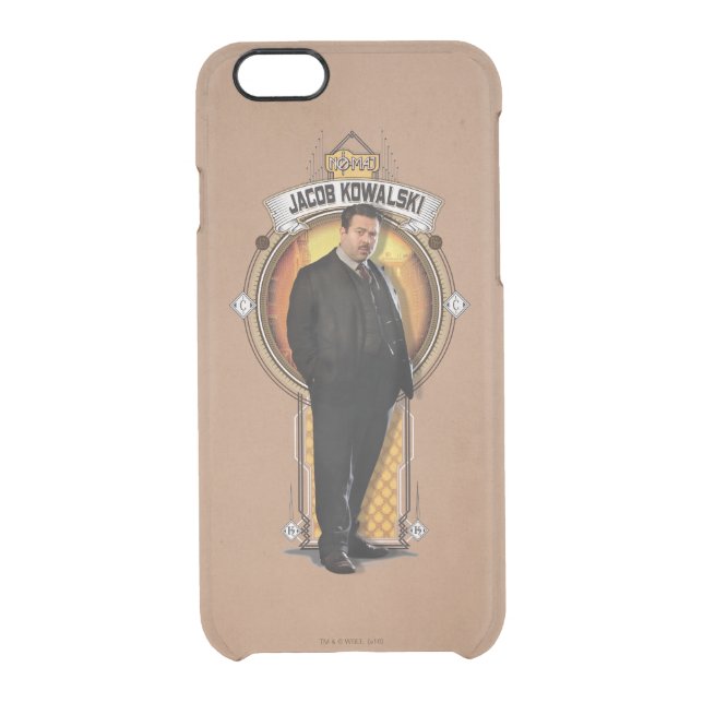 JACOB KOWALSKI™ Art Deco Panel Uncommon iPhone Case (Back)