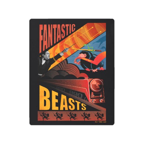 Jacob Kowalski Fantastic Beasts Vintage Poster