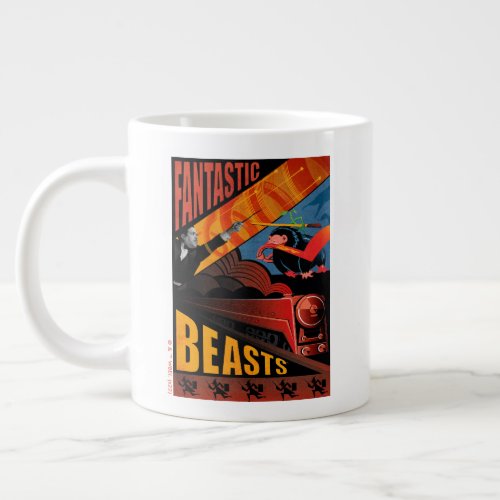 Jacob Kowalski Fantastic Beasts Vintage Poster Giant Coffee Mug