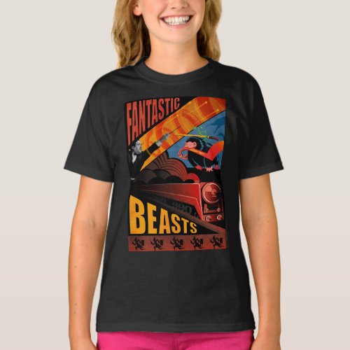 Jacob Kowalski Fantastic Beasts Vintage Poster T_Shirt