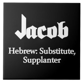 Jacob Meaning Ceramic Tile