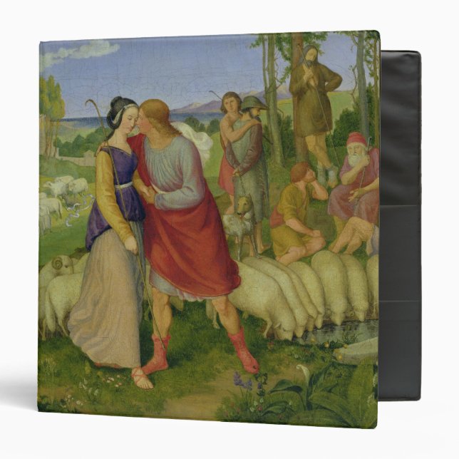 Jacob Meets Rachel, 1827 Binder (Front/Inside)