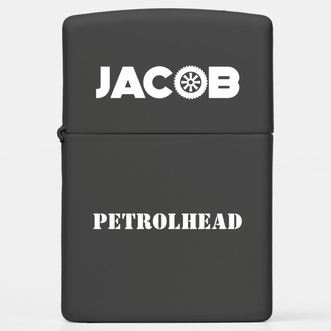 Jacob Petrolhead Zippo Lighter (Front)