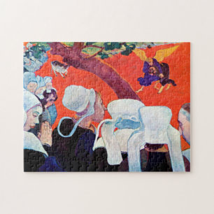 Jacob Wrestling with the Angel, Gauguin Jigsaw Puzzle