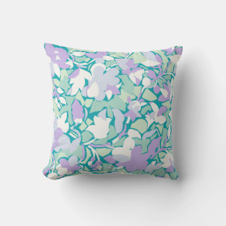 Jacobean Collage Throw Pillow