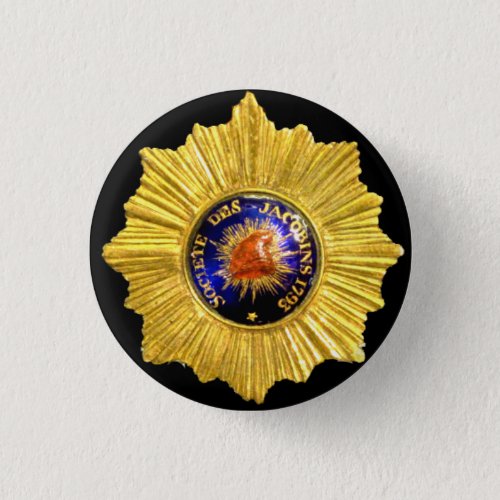 jacobin club badge pinback button