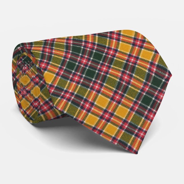 Jacobite Modern Scottish Tartan Neck Tie (Rolled)