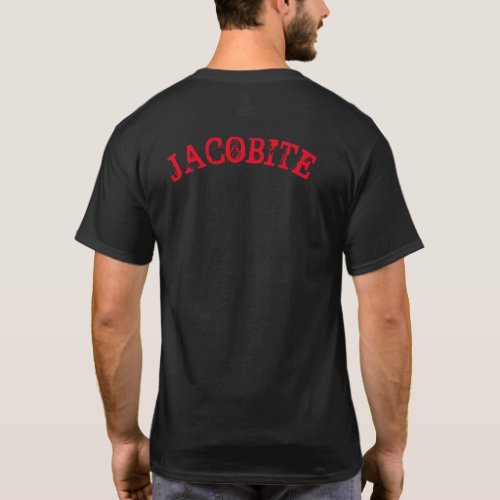 Jacobite T_Shirt curved on back