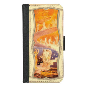Jacob's Dream By William Blake  iPhone 8/7 Wallet Case