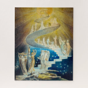 Jacob's Ladder by William Blake Jigsaw Puzzle