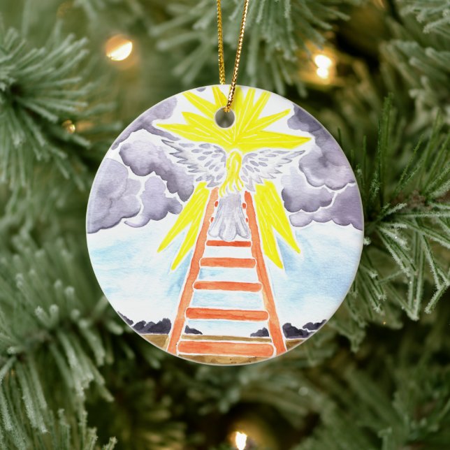 Jacob's Ladder - Jesse Tree Keepsake Ornament (Tree)