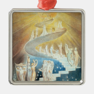 Jacob's Ladder Metal Ornament