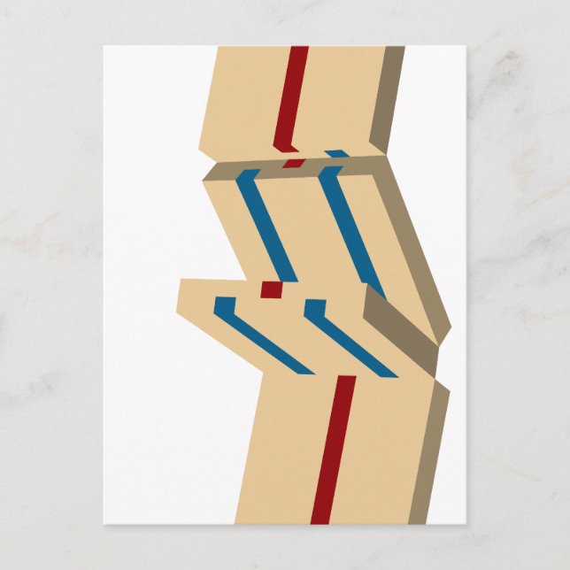 jacob's ladder postcard (Front)