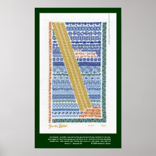 Jacob's Ladder Poster, with translation Poster