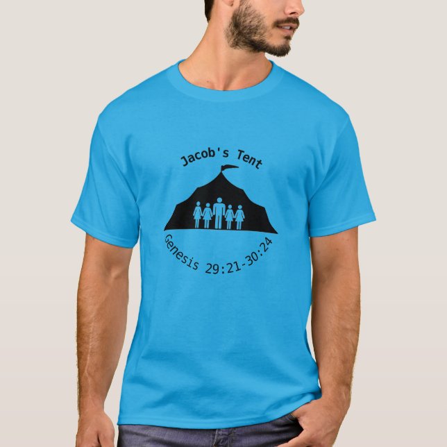 Jacob's Tent  T-Shirt various colors (Front)